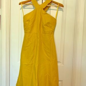 Ann Taylor Yellow Dress, Perfect for Summer
